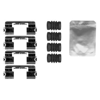 Kit d'accessoires, plaquette de frein à disque BOSCH 1 987 474 754 pour OPEL ASTRA 1.6 CDTi - 110cv