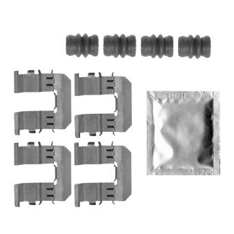 Kit d'accessoires, plaquette de frein à disque BOSCH 1 987 474 797 pour SUBARU XV 1.6 i AWD - 114cv