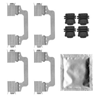 Kit d'accessoires, plaquette de frein à disque BOSCH 1 987 474 806 pour MERCEDES-BENZ CLASSE G 3.0 SDV6 4x4 - 306cv