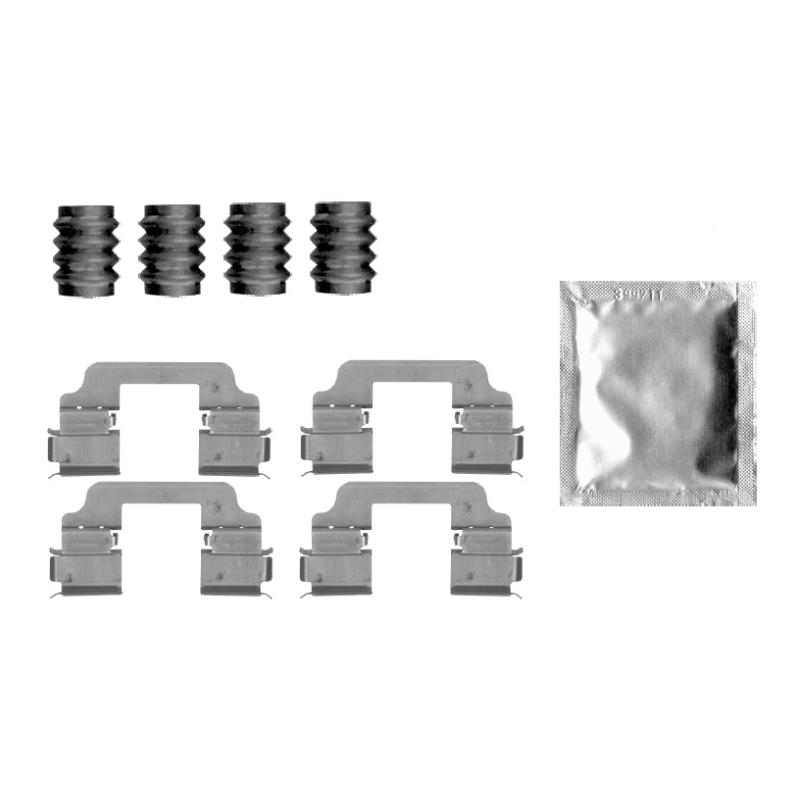 Kit d'accessoires, plaquette de frein à disque BOSCH 1 987 474 812 - Visuel 1