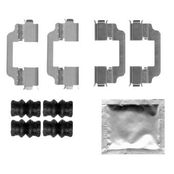 Kit d'accessoires, plaquette de frein à disque BOSCH 1 987 474 813 pour FORD B-MAX 1.5 TDCi - 75cv