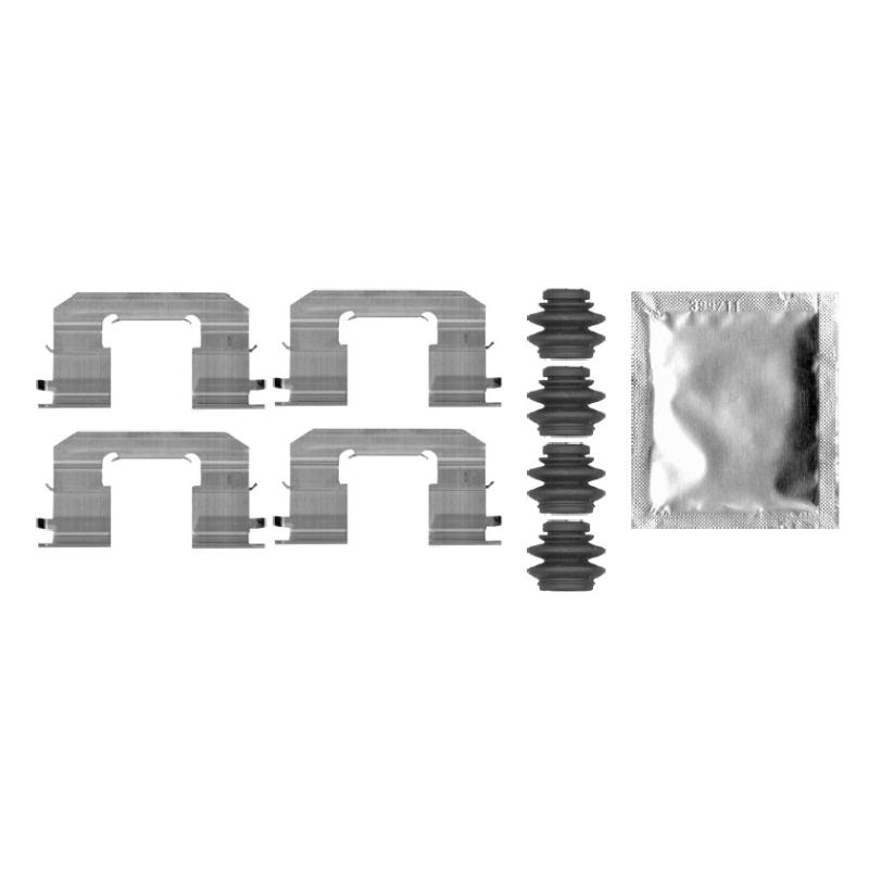 Kit d'accessoires, plaquette de frein à disque BOSCH 1 987 474 828 - Visuel 1