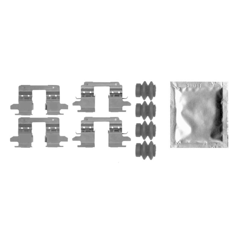 Kit d'accessoires, plaquette de frein à disque BOSCH 1 987 474 833 - Visuel 2