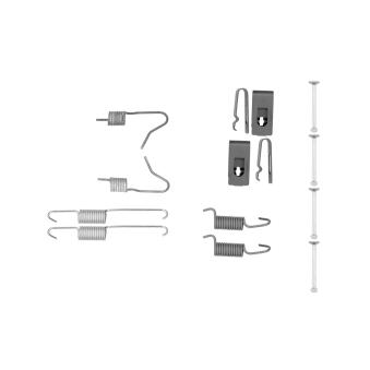 Kit d'accessoires, mâchoires de frein de stationnement BOSCH 1 987 475 333 pour FORD GRANADA 1.6 - 110cv