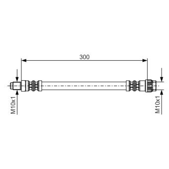Flexible de frein BOSCH OEM 7704003913 Flexible de frein BOSCH OEM 7704003913