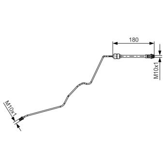 Flexible de frein BOSCH OEM 1520322