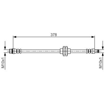 Flexible de frein BOSCH OEM 4420115