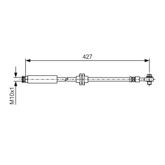 Flexible de frein BOSCH OEM 13352126 Flexible de frein BOSCH OEM 13352126