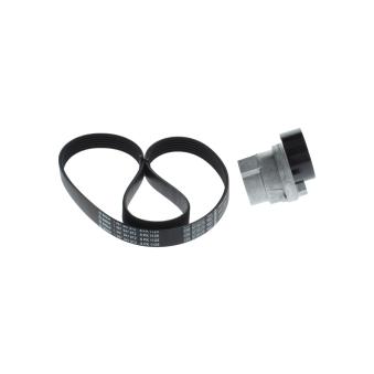 Jeu de courroies trapézoïdales à nervures BOSCH 1 987 600 705 pour MERCEDES-BENZ CLASSE E 1.5 dCi 110 - 110cv