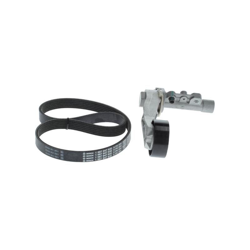 Jeu de courroies trapézoïdales à nervures BOSCH 1 987 600 716 - Visuel 1