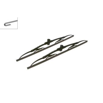 Kit balais d'essuie-glace BOSCH [3 397 005 695]