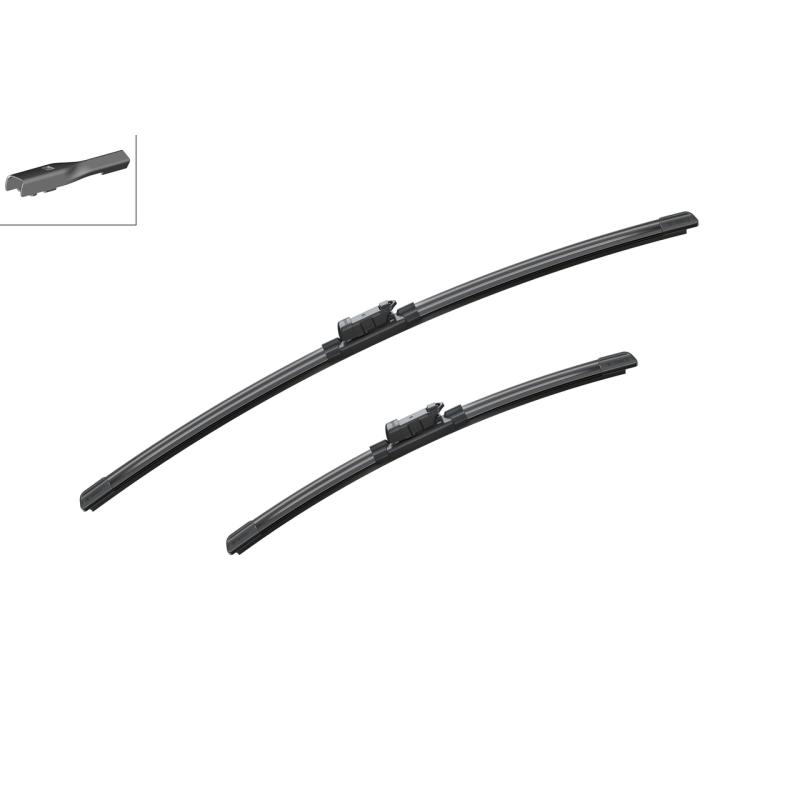 Kit balais d'essuie-glace BOSCH 3 397 007 555 - Visuel 1