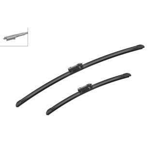 Kit balais d'essuie-glace BOSCH 3 397 007 579 pour TOYOTA COROLLA 1.2 - 110cv