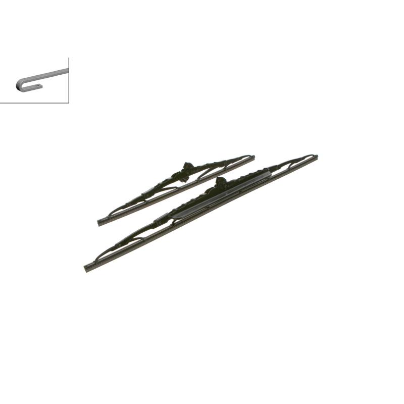 Kit balais d'essuie-glace BOSCH 3 397 010 297 - Visuel 1