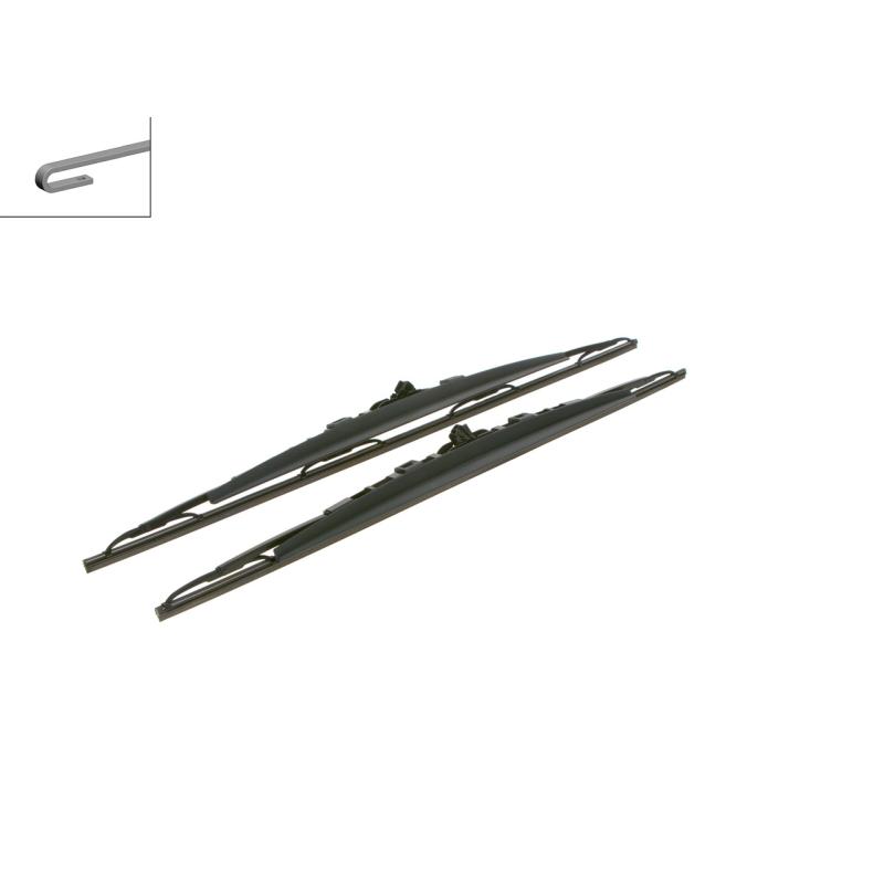 Kit balais d'essuie-glace BOSCH 3 397 118 204 - Visuel 1