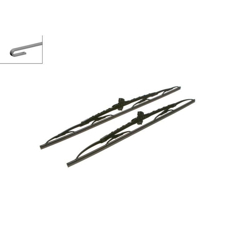Kit balais d'essuie-glace BOSCH 3 397 118 307 - Visuel 1