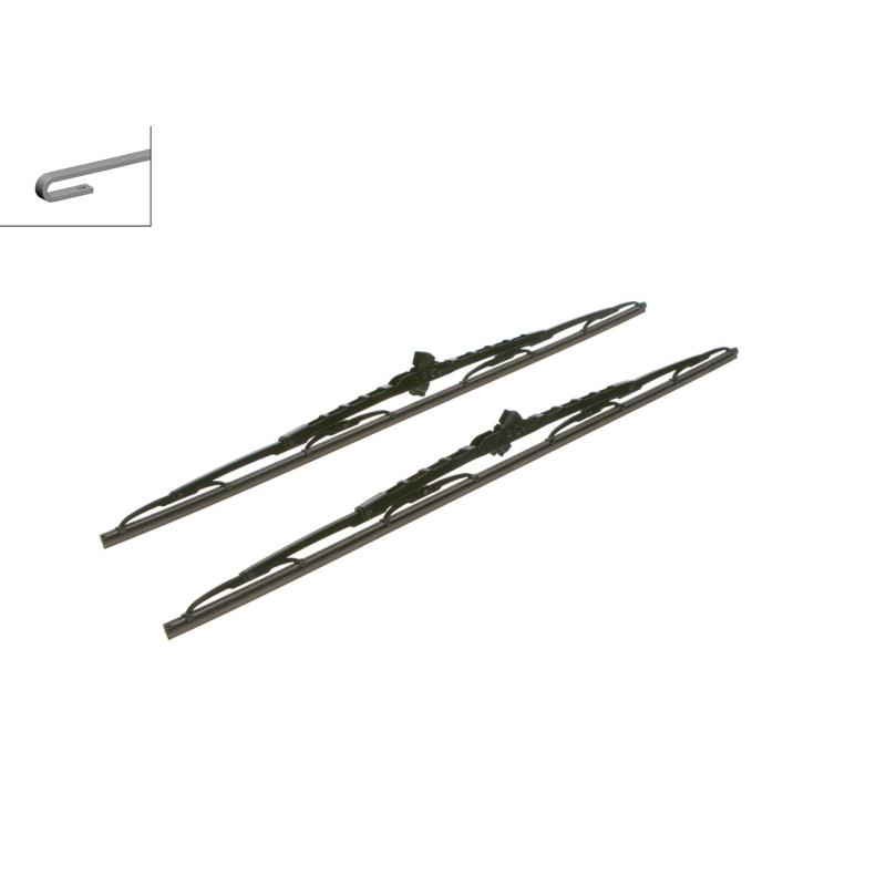 Kit balais d'essuie-glace BOSCH 3 397 118 320 - Visuel 1