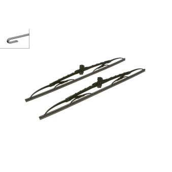 Kit balais d'essuie-glace BOSCH 3 397 118 400 pour SUBARU OUTBACK 2.0 - 180cv