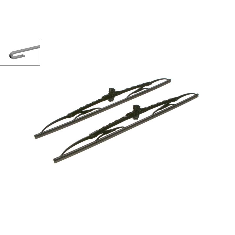 Kit balais d'essuie-glace BOSCH 3 397 118 400 - Visuel 1
