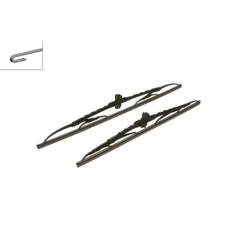 Kit balais d'essuie-glace BOSCH 3 397 118 402 - Visuel 1