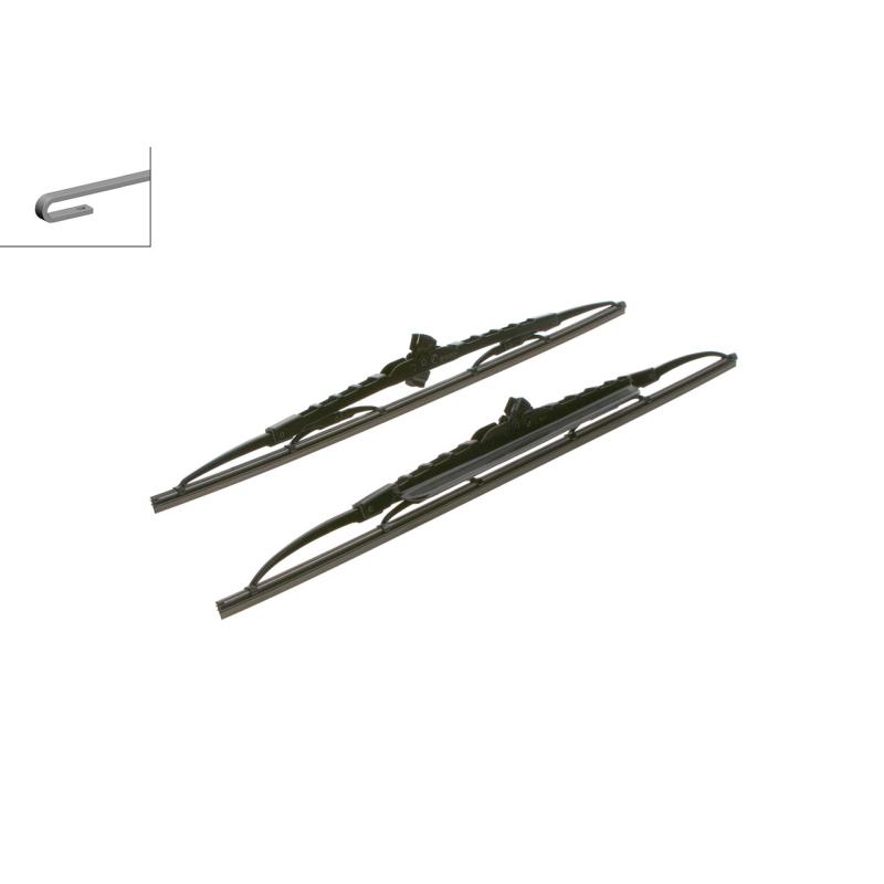 Kit balais d'essuie-glace BOSCH 3 397 118 566 - Visuel 1