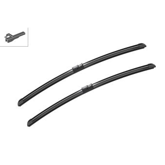 Kit balais d'essuie-glace BOSCH 3 397 118 938 pour MERCEDES-BENZ CLASSE E E 300 - 252cv
