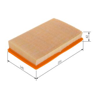 Filtre à air BOSCH [F 026 400 037]