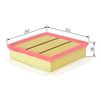 Filtre à air BOSCH OEM 93192362