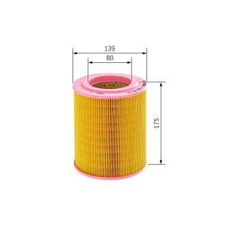 Filtre à air BOSCH F 026 400 061 pour HONDA INTEGRA 2.0 - 160cv
