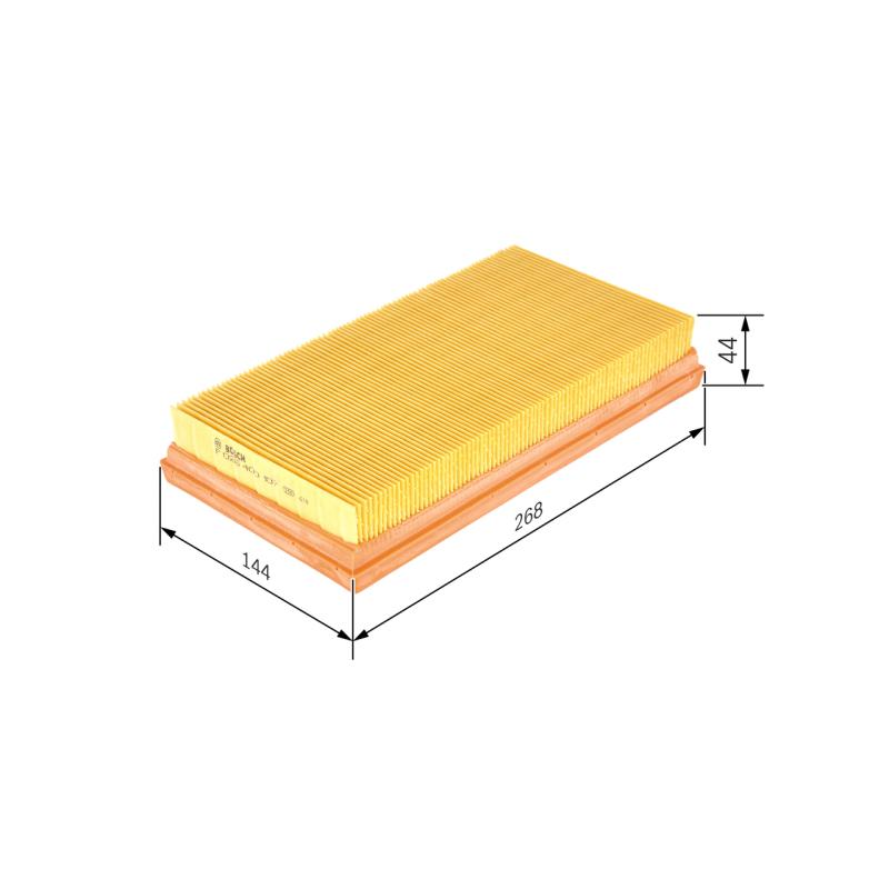 Filtre à air BOSCH F 026 400 107 - Visuel 1