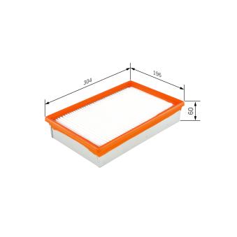 Filtre à air BOSCH OEM 0K55223603A