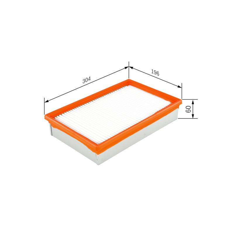 Filtre à air BOSCH F 026 400 113 - Visuel 1