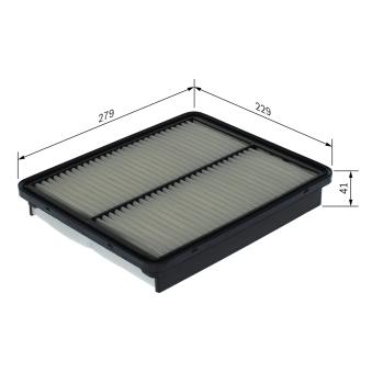 Filtre à air BOSCH OEM 281133S100