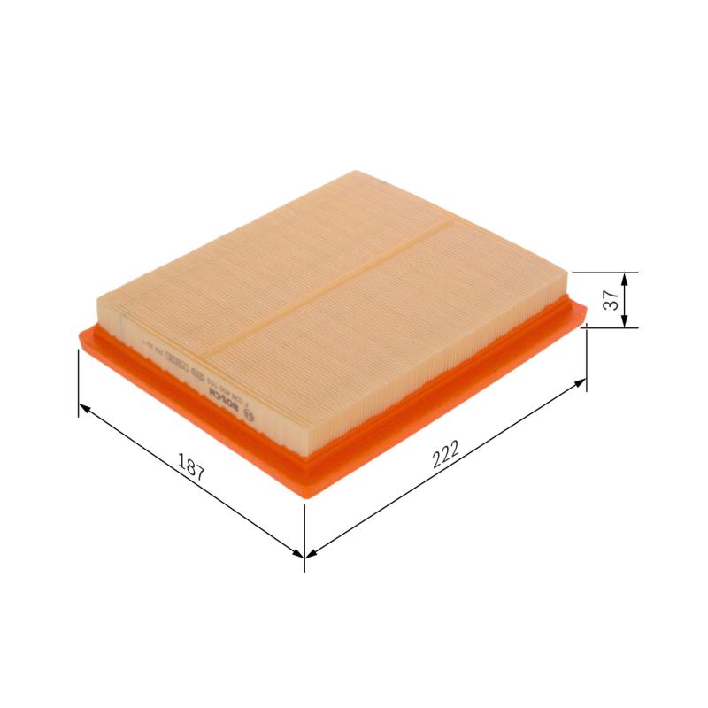 Filtre à air BOSCH F 026 400 153 - Visuel 1