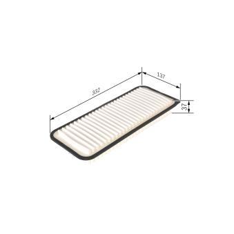 Filtre à air BOSCH OEM 1780140040