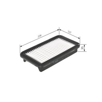 Filtre à air BOSCH OEM 1378079J00000
