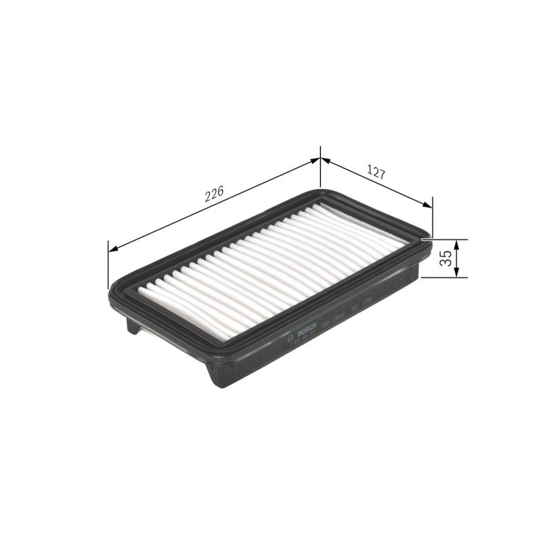 Filtre à air BOSCH F 026 400 201 - Visuel 1