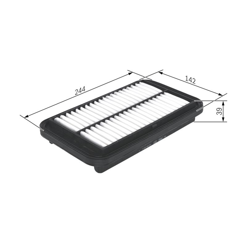 Filtre à air BOSCH F 026 400 231 - Visuel 1