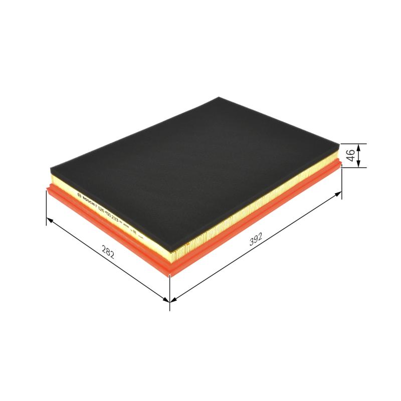 Filtre à air BOSCH F 026 400 233 - Visuel 1