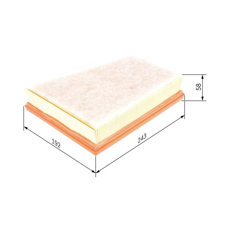 Filtre à air BOSCH F 026 400 250 - Visuel 1