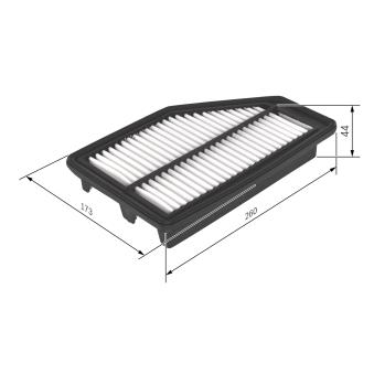 Filtre à air BOSCH OEM 17220RZPY00