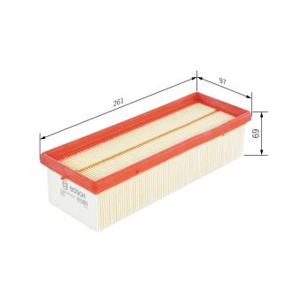 Filtre à air BOSCH OEM 8200985420 Filtre à air BOSCH OEM 8200985420