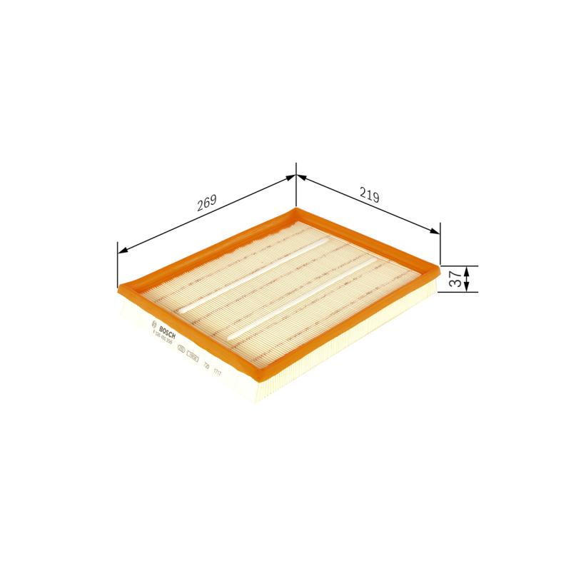 Filtre à air BOSCH F 026 400 356 - Visuel 1