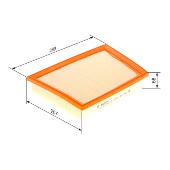 Filtre à air BOSCH OEM ALA18023