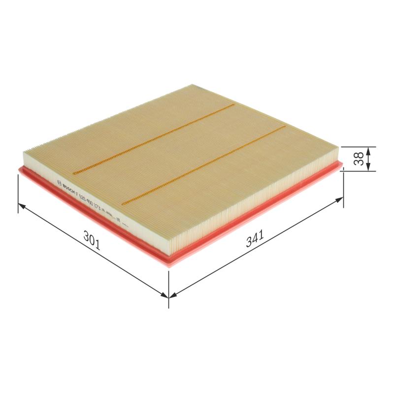 Filtre à air BOSCH F 026 400 373 - Visuel 1