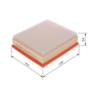 Filtre à air BOSCH F 026 400 374 pour BMW Série 4 420 i - 184cv