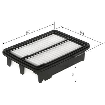 Filtre à air BOSCH OEM 172205R0008 Filtre à air BOSCH OEM 172205R0008