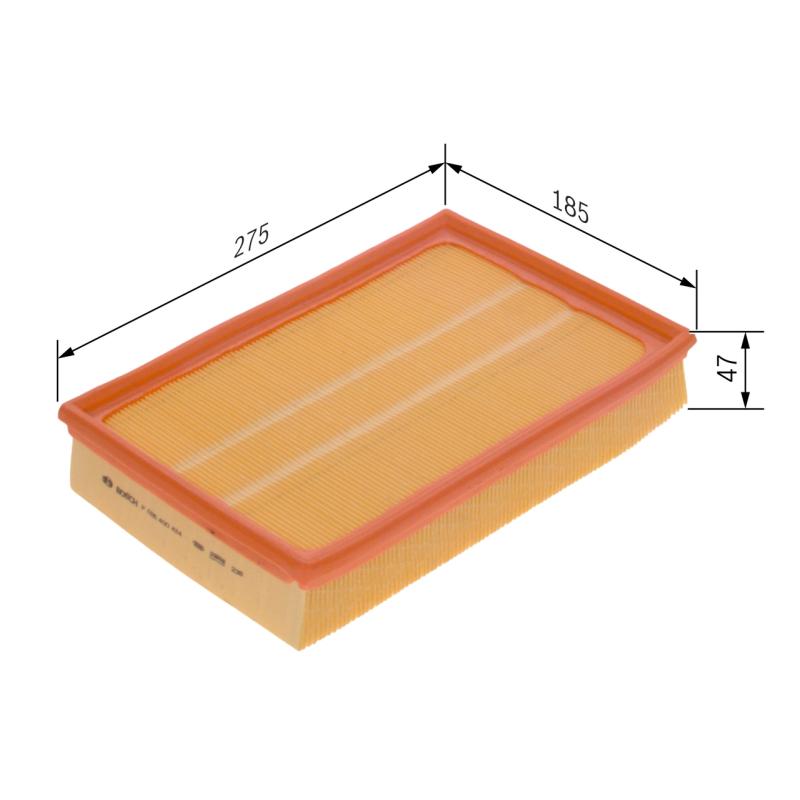 Filtre à air BOSCH F 026 400 424 - Visuel 1