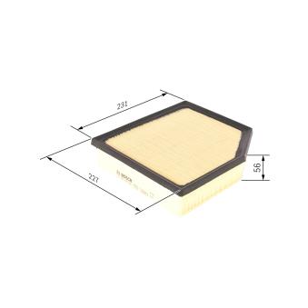 Filtre à air BOSCH [F 026 400 456]