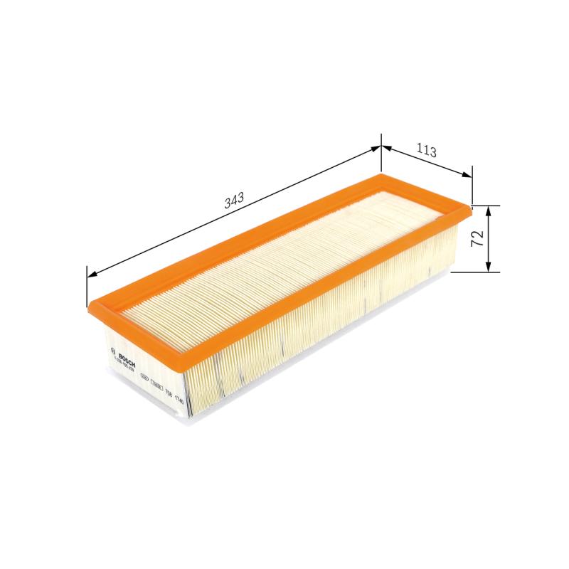 Filtre à air BOSCH F 026 400 459 - Visuel 1